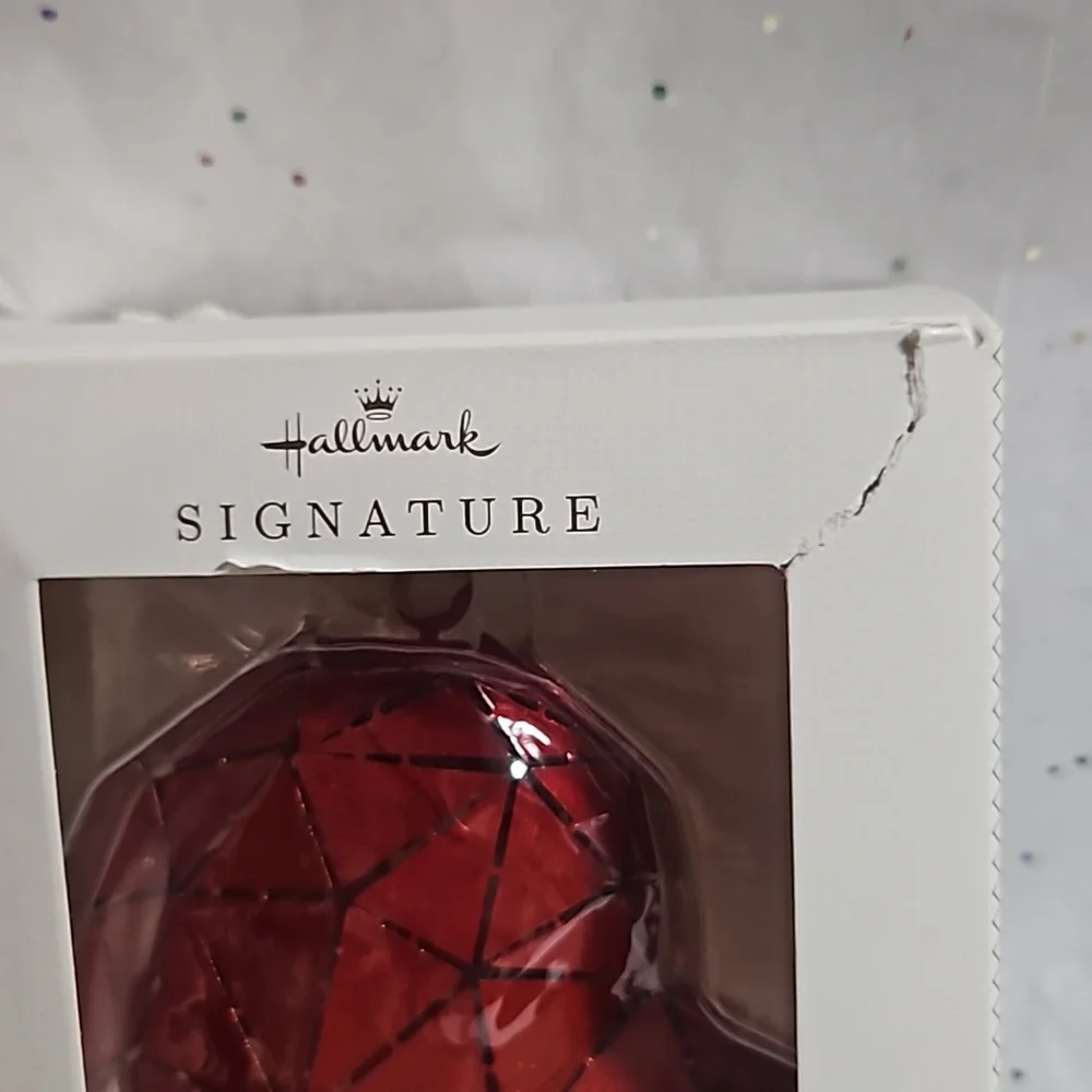 Signature Heart Metal Hallmark Ornament: LIMITED EDITION: NEW IN PACKAGE